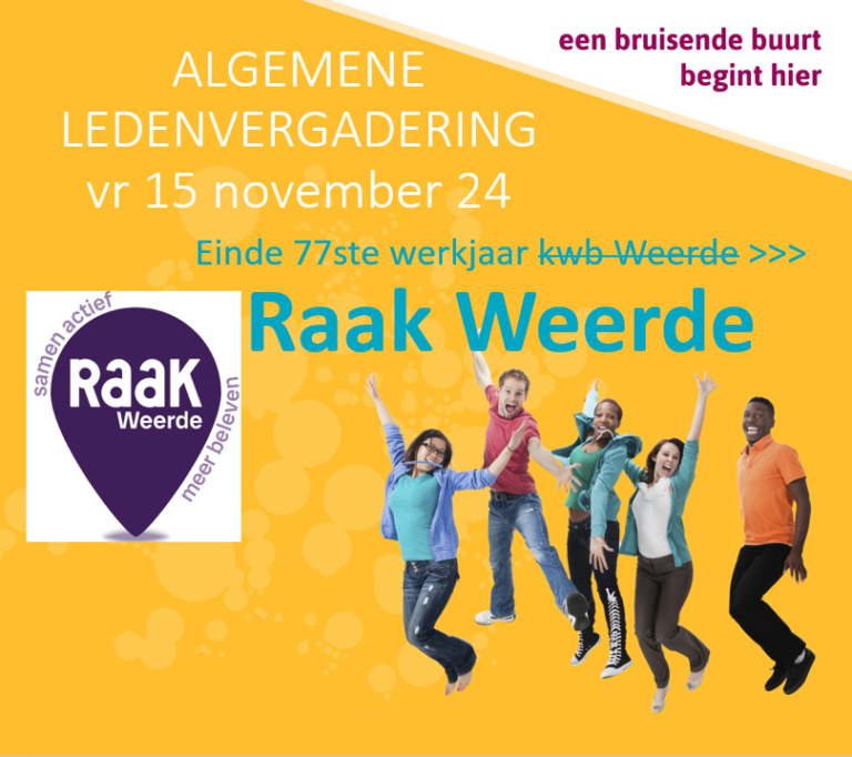 Vr 15 nov 24 – Algemene ledenvergadering & Programmatie 2025 in Raak bar